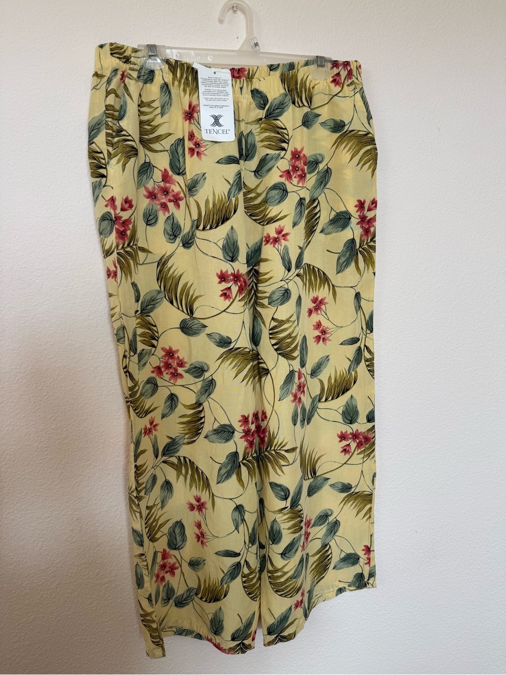 TSD Yellow Floral Pants